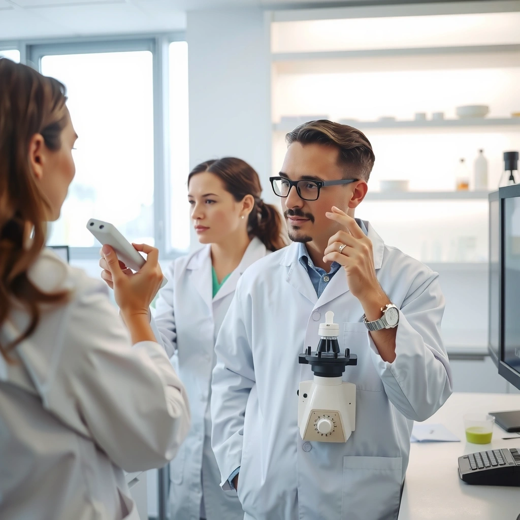 Medical research laboratory