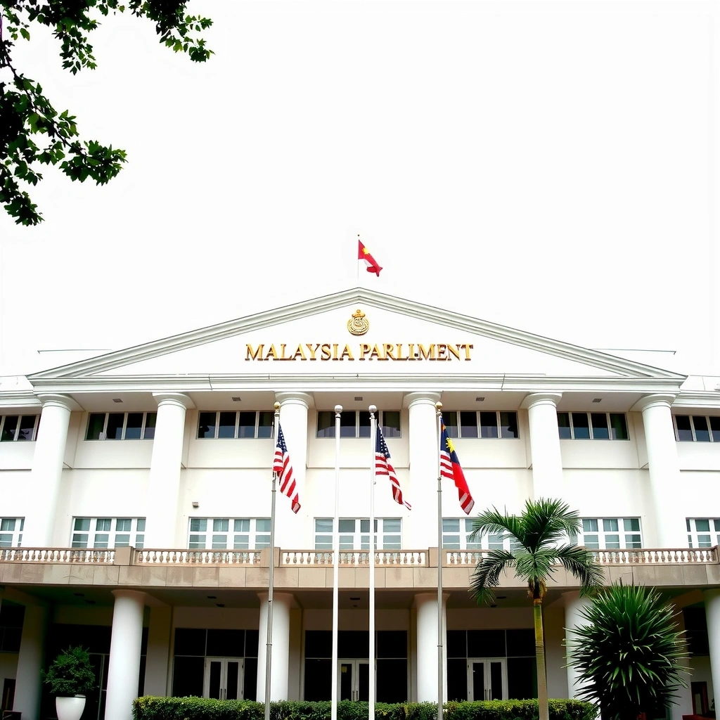 Parliament building session